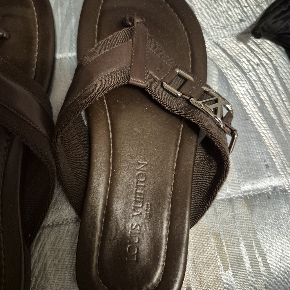 Louis Vuitton Brown Sandals